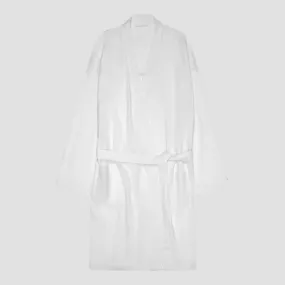 Pearl Linen Robe