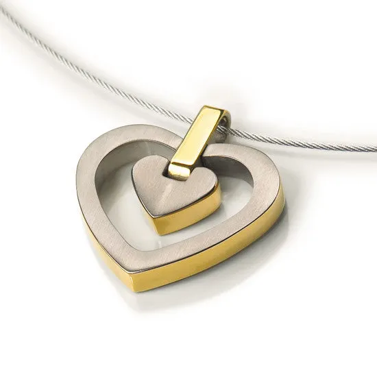 0728-02 Boccia Titanium Pendant  (choose chain separately)