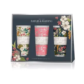 50ml Hand Creams x 3 Baylis & Harding Royale Garden Scented Christmas Present