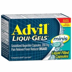 Advil Pain Reliever Fever Reducer Mini Liquid Gels