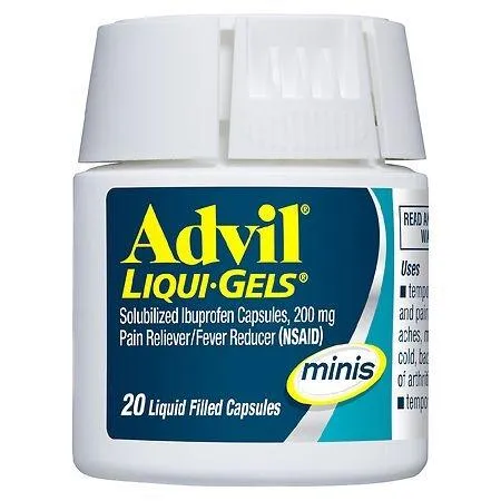 Advil Pain Reliever Fever Reducer Mini Liquid Gels