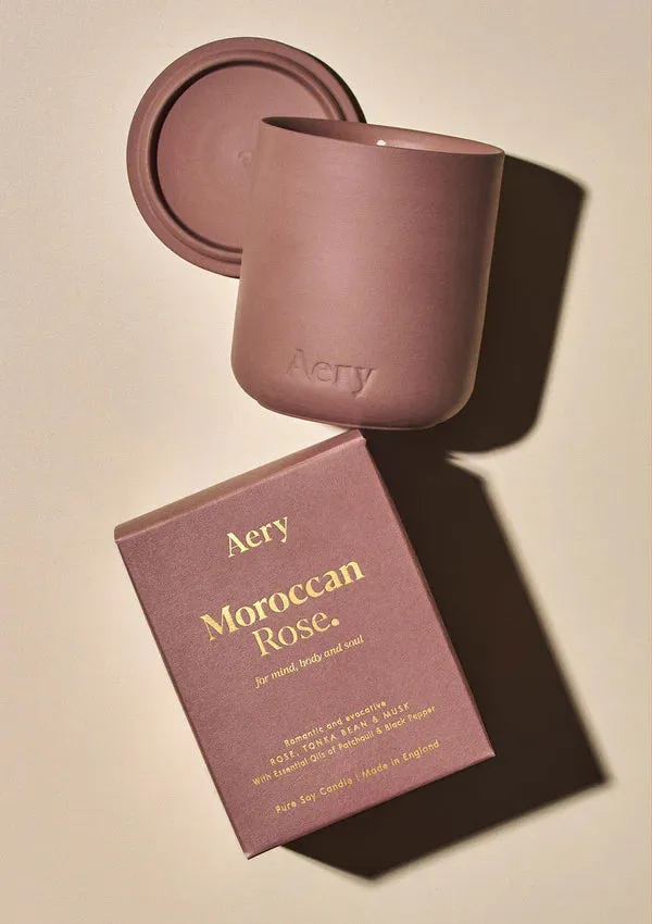 AERY Moroccan Rose Candle