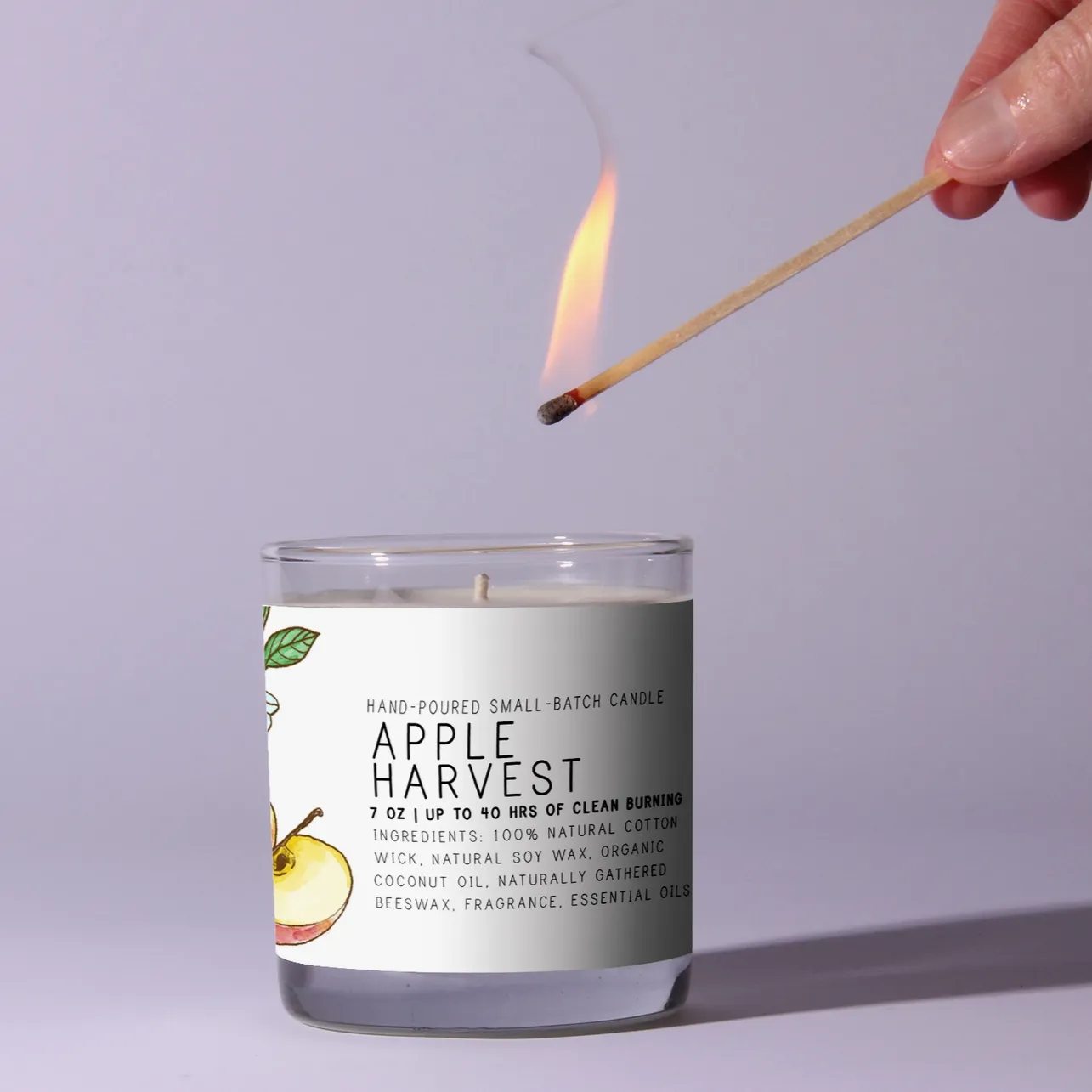 Apple Harvest 7oz - Just Bee Candle