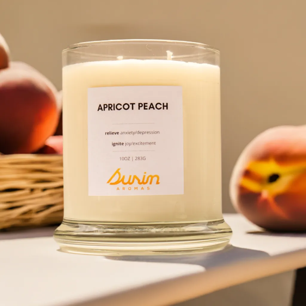 APRICOT PEACH - AROMATHERAPY CANDLE