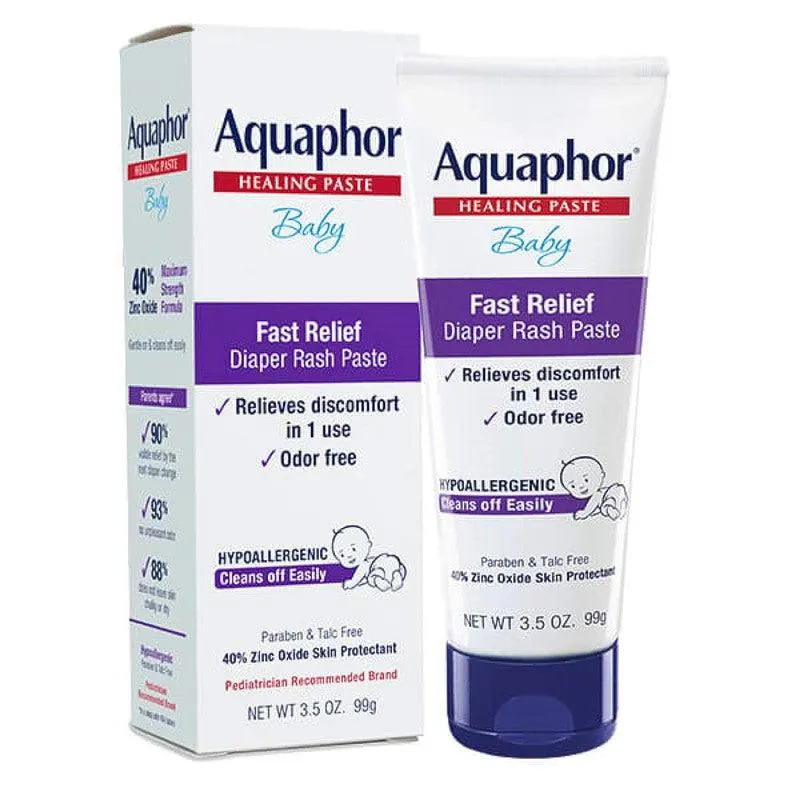 Aquaphor Baby Diaper Rash Paste - 3.5oz