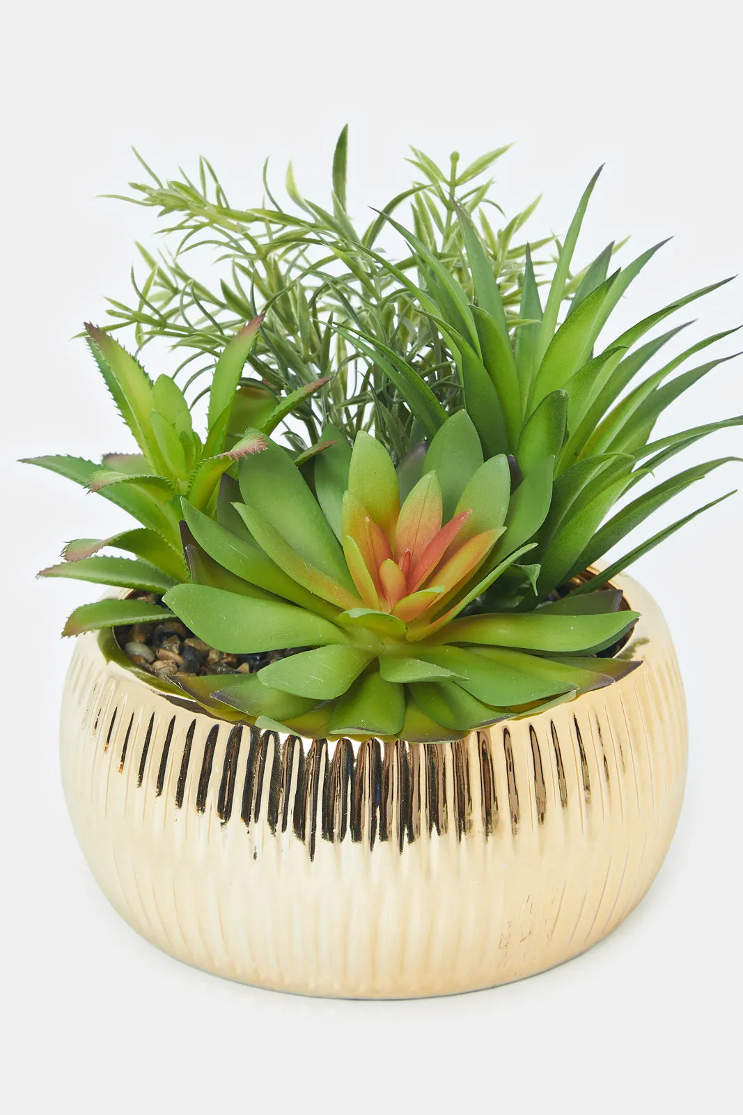 Artificial Suculent Plant With Ceramic Pot