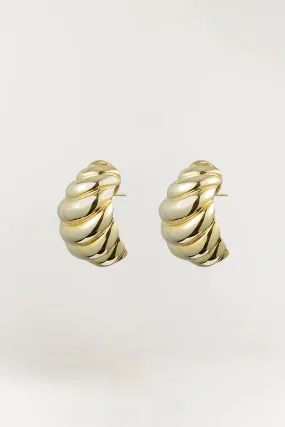 Ascending Scallop Earring