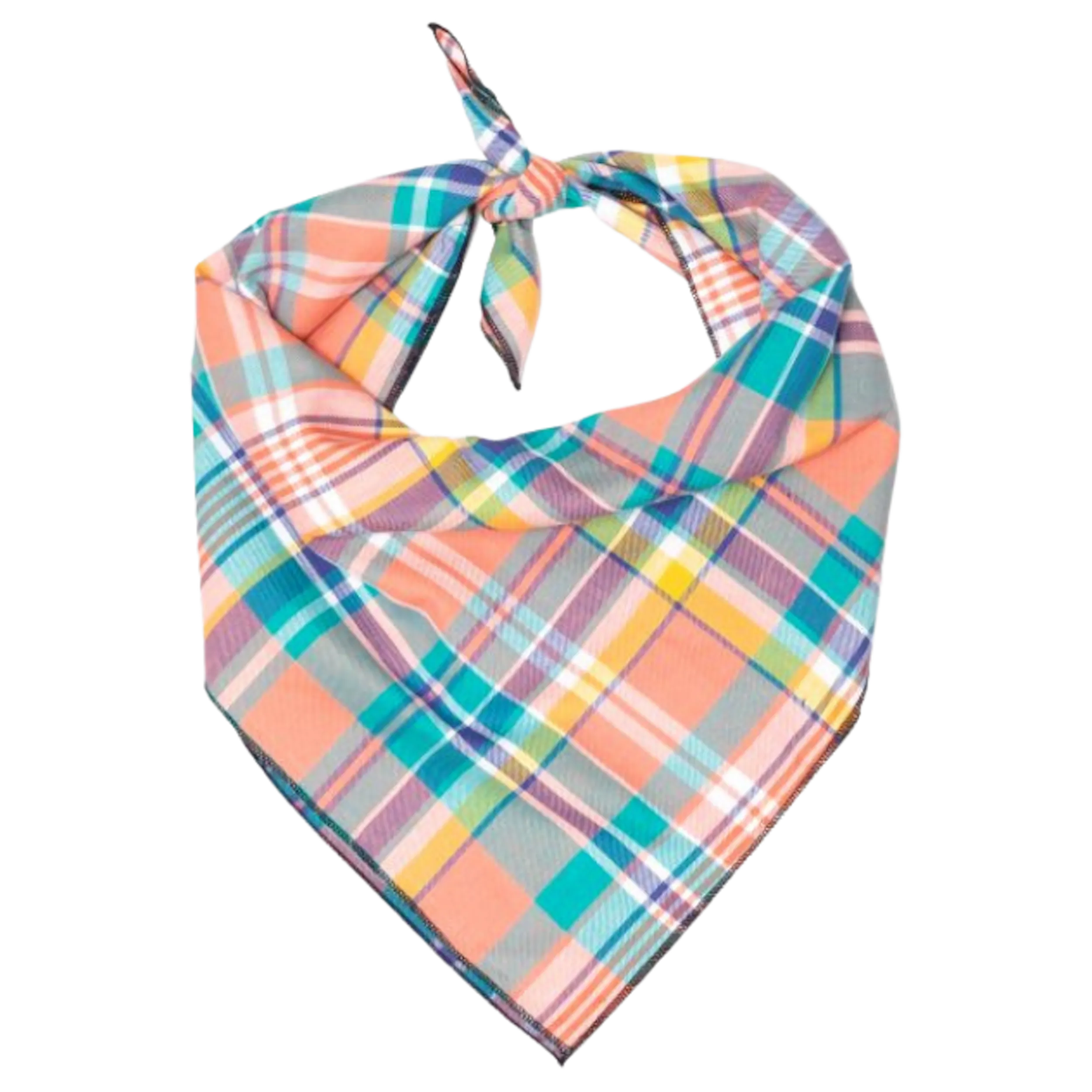 Bandana | Peach Plaid