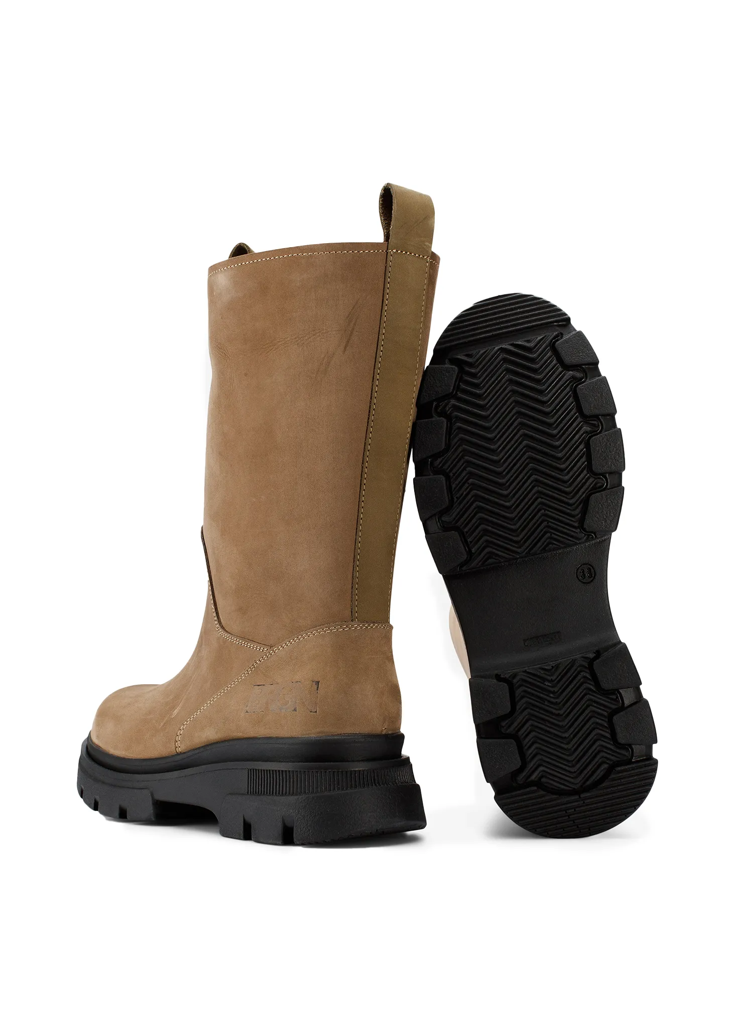 Biker Boots - Camel