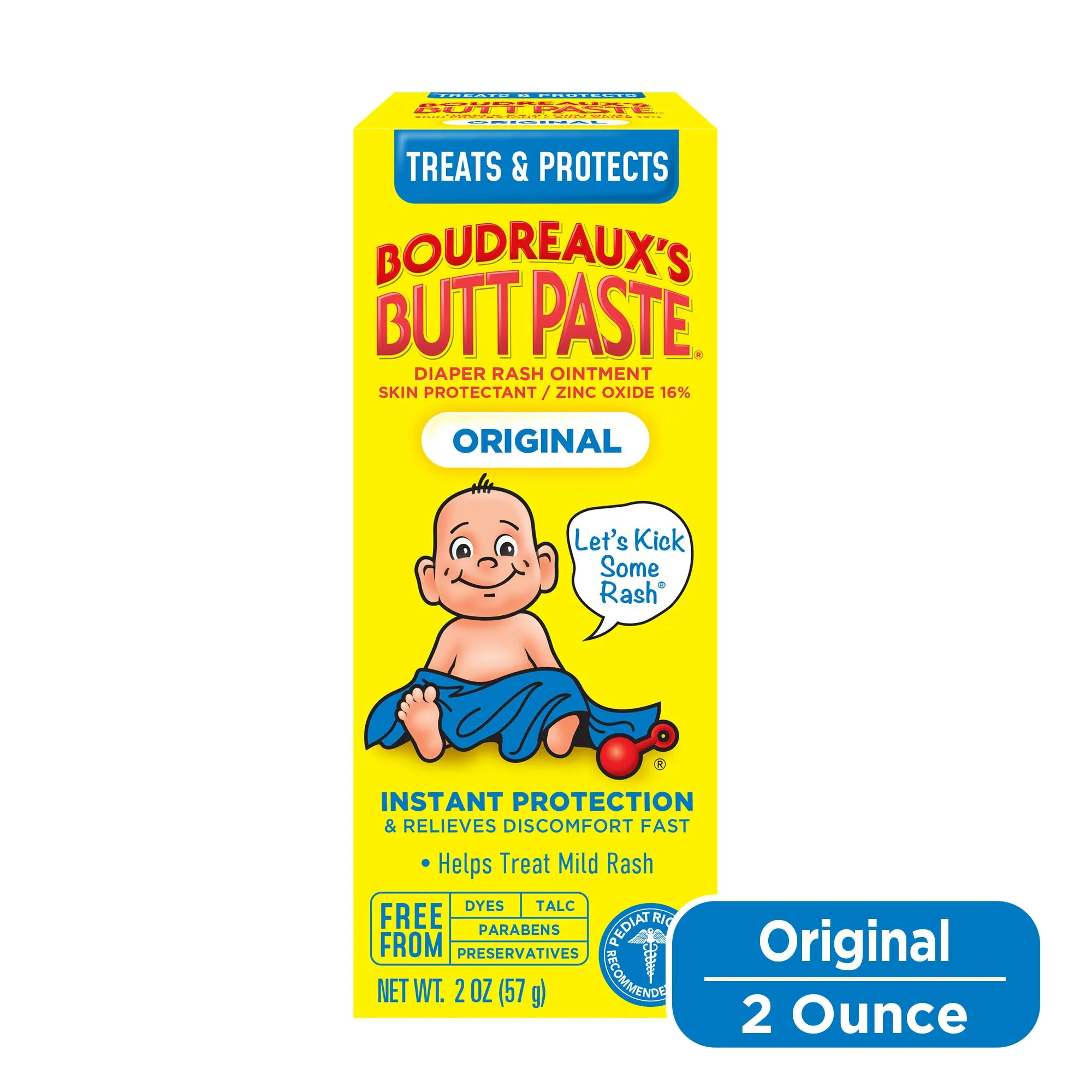 Boudreaux's Butt Paste Original Diaper Rash Cream