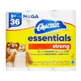 CHARMIN BATH TISSUE STRONG 9CT - CHBTS9CT