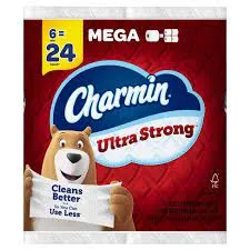 CHARMIN BATH TISSUE STRONG 9CT - CHBTS9CT