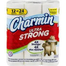 CHARMIN BATH TISSUE STRONG 9CT - CHBTS9CT