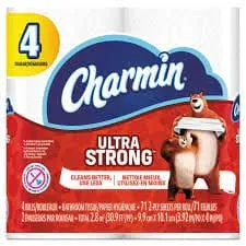 CHARMIN BATH TISSUE STRONG 9CT - CHBTS9CT