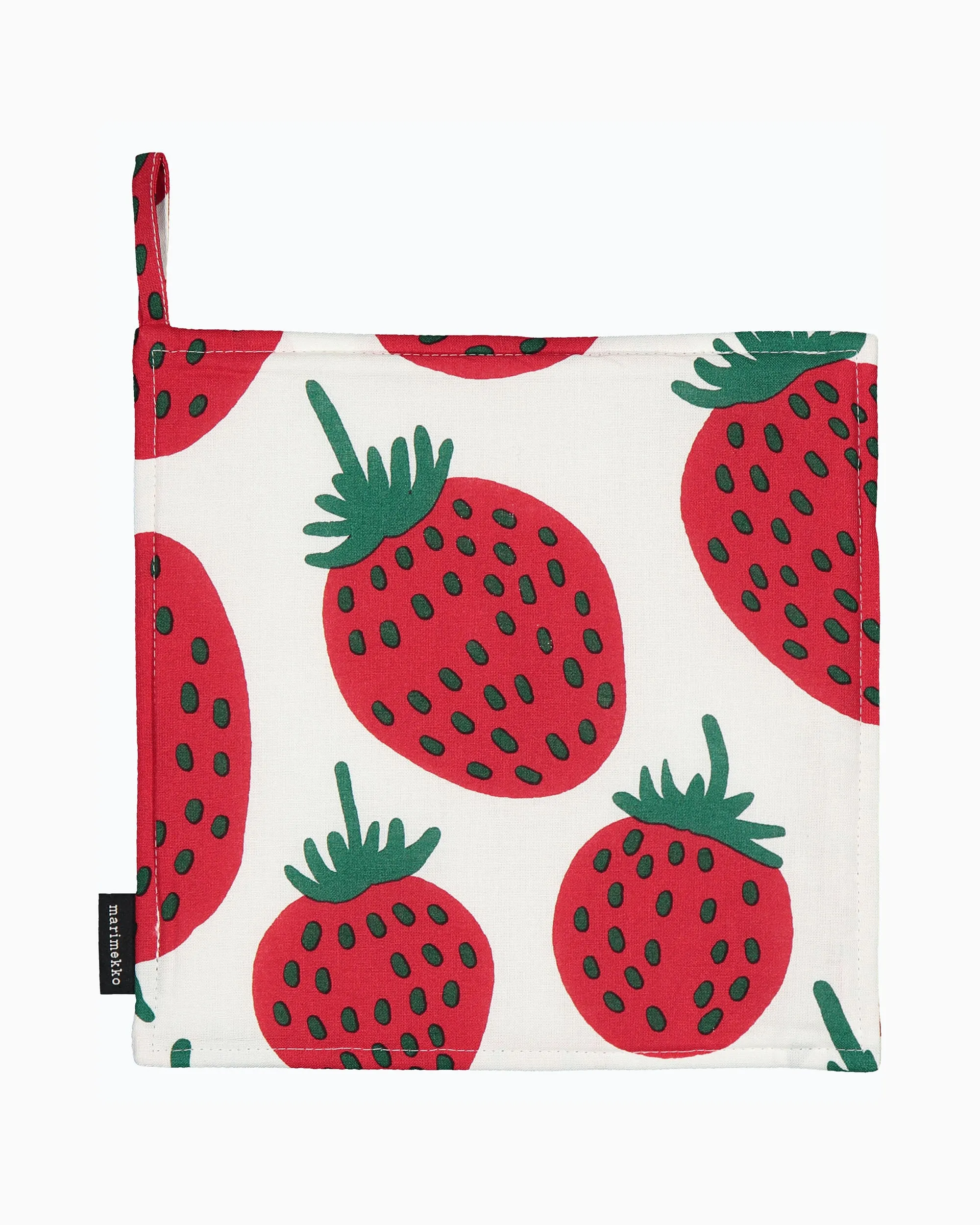 Cust Strawberry Pot Holder