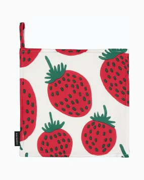 Cust Strawberry Pot Holder