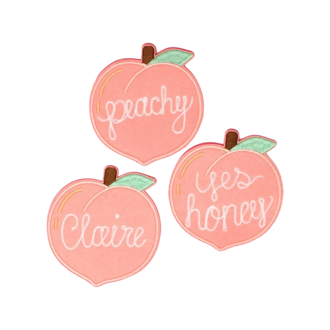 Custom Peach Patch