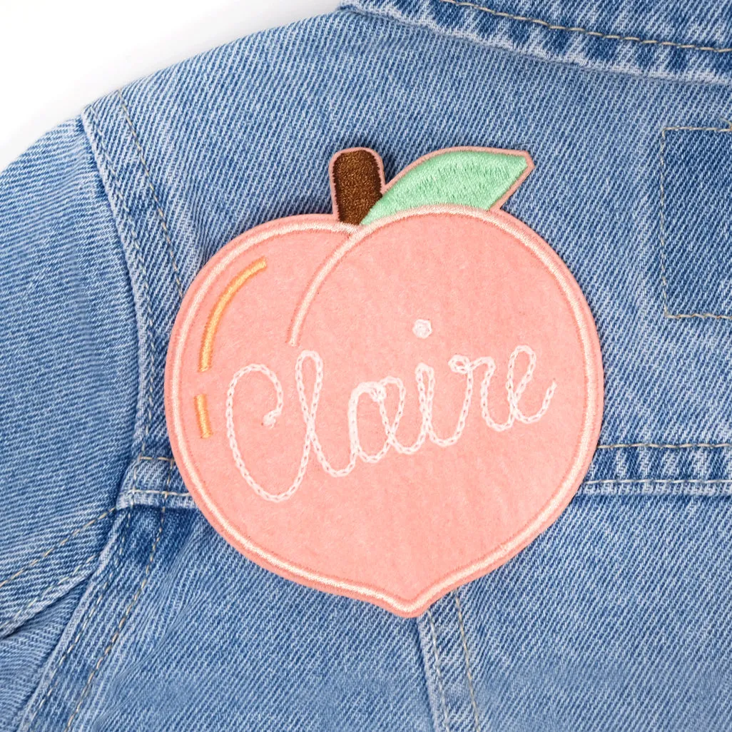 Custom Peach Patch