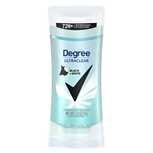 Degree UltraClear Antiperspirant Deodorant Black   White Stick - Women