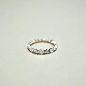 Delicate Marquise and Round Band