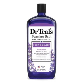 Dr. Teal's Foaming Bath Soothe & Sleep with Lavender - 34 Oz