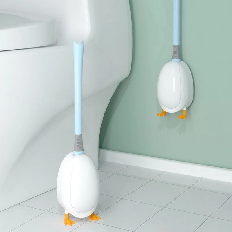 Duck Shape Silicone Toilet Brush - Jennyhome