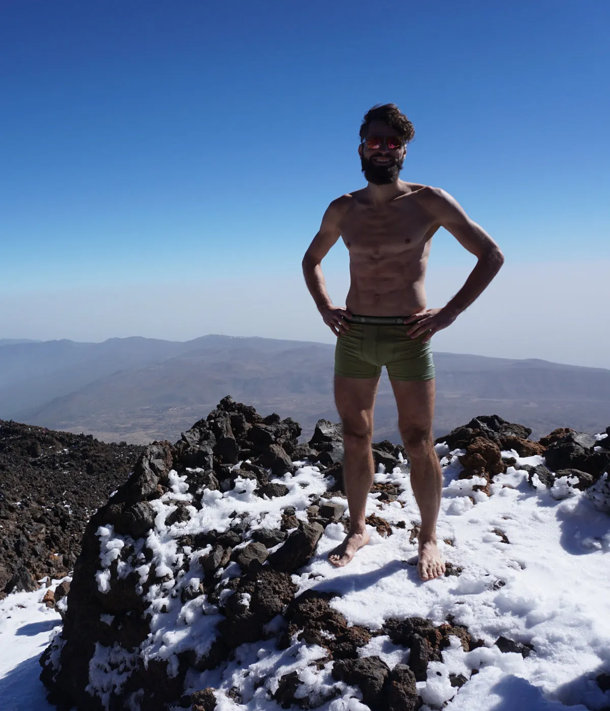 Forest Green Men’s Merino Life Boxers