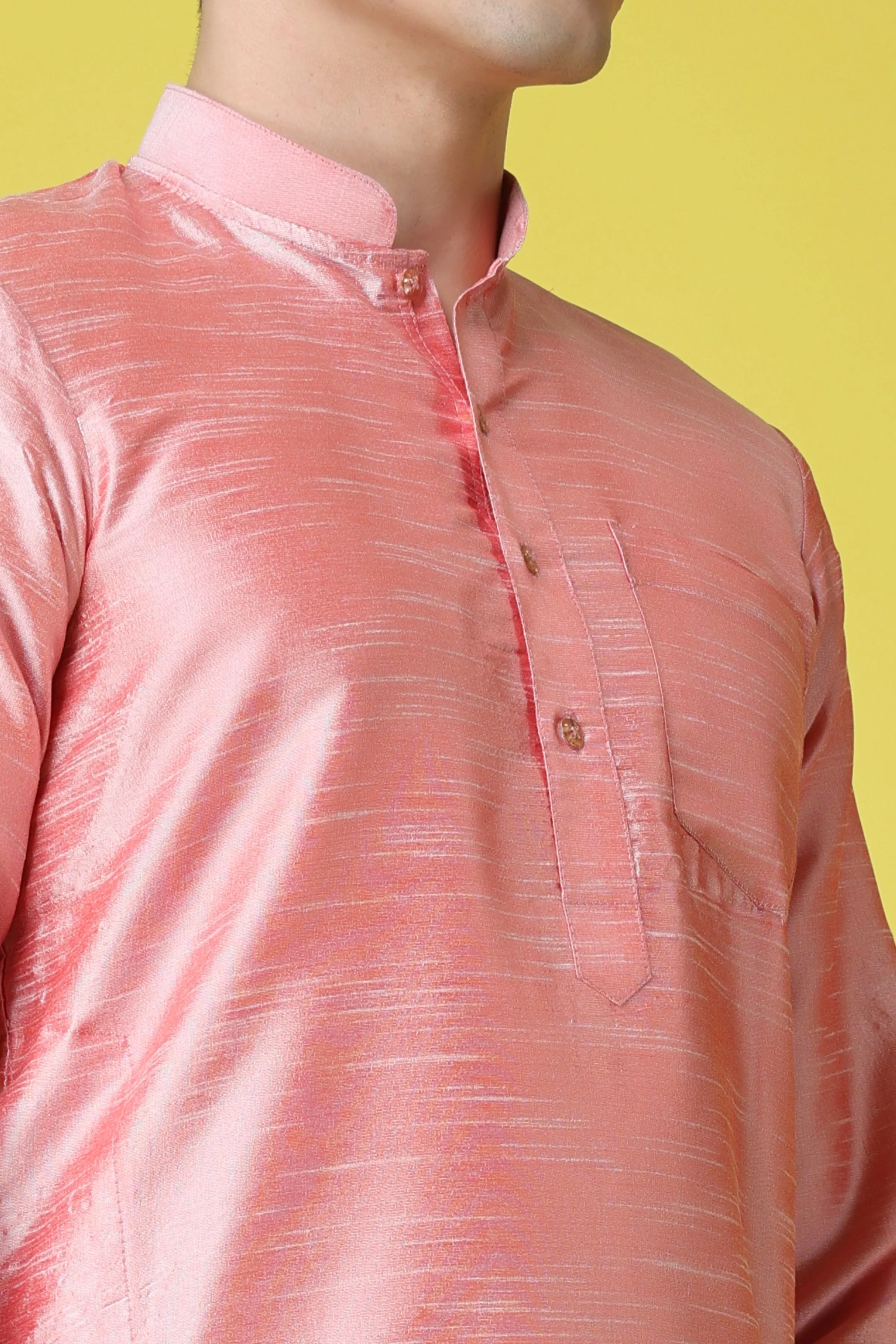 French Aroma Silk Kurta