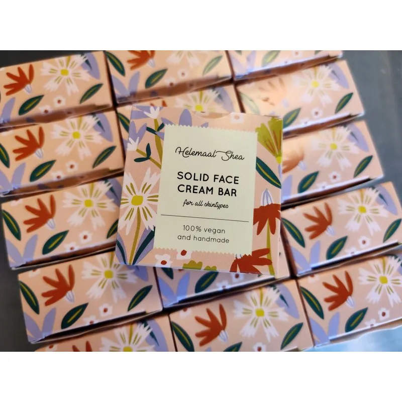 HelemaalShea Solid Face Cream Bar