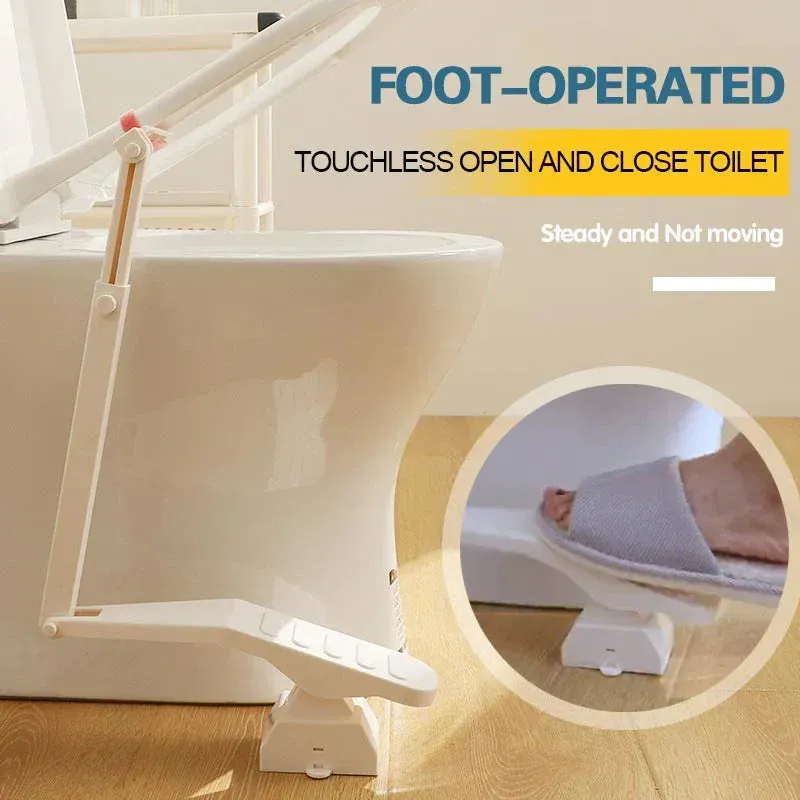 HygieneLift™ Universal Touchless Toilet Lid Lifter