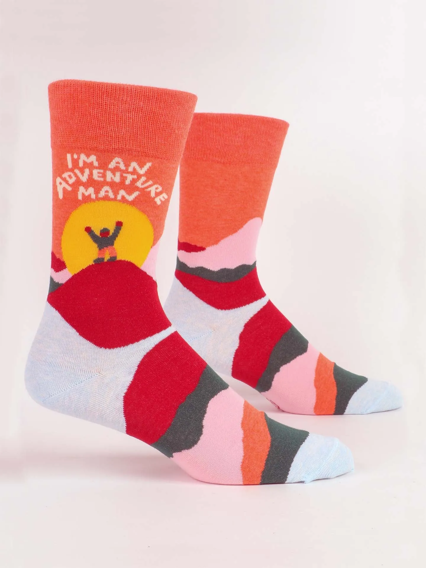 I'm An Adventure Man M-Crew Socks