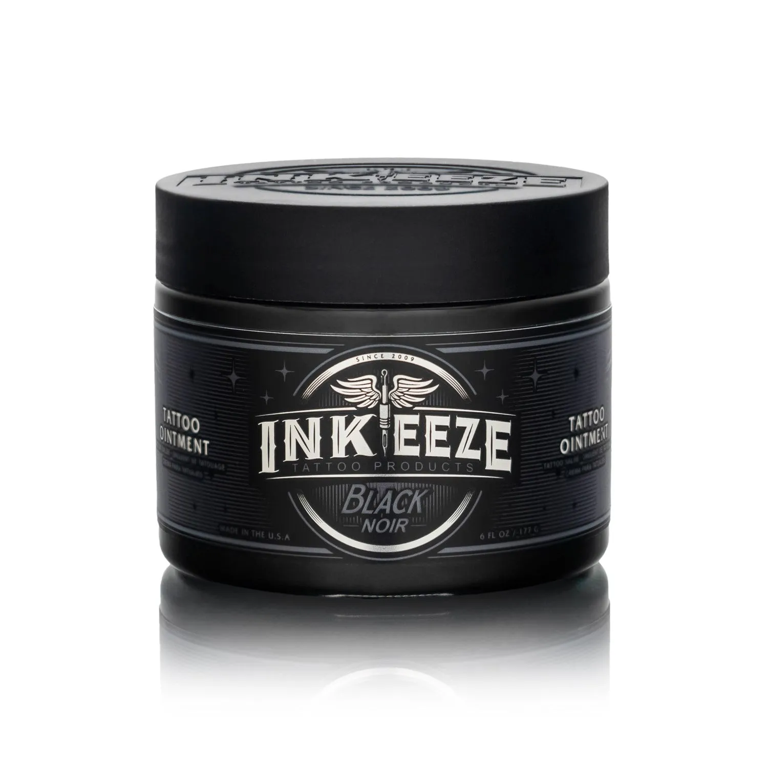 Ink-Eeze Black Tattoo Ointment - 6oz