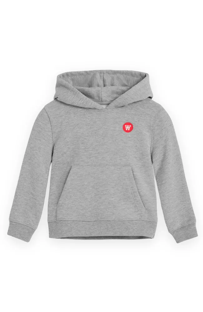 Izzy Kids Hoodie - Grey Melange