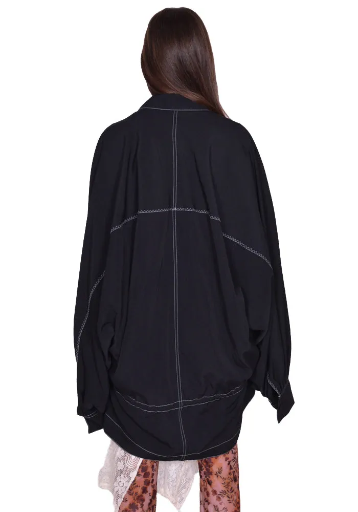 KIKO KOSTADINOV KKWSS23J04-11 RIHANNON JACKET CROW BLACK