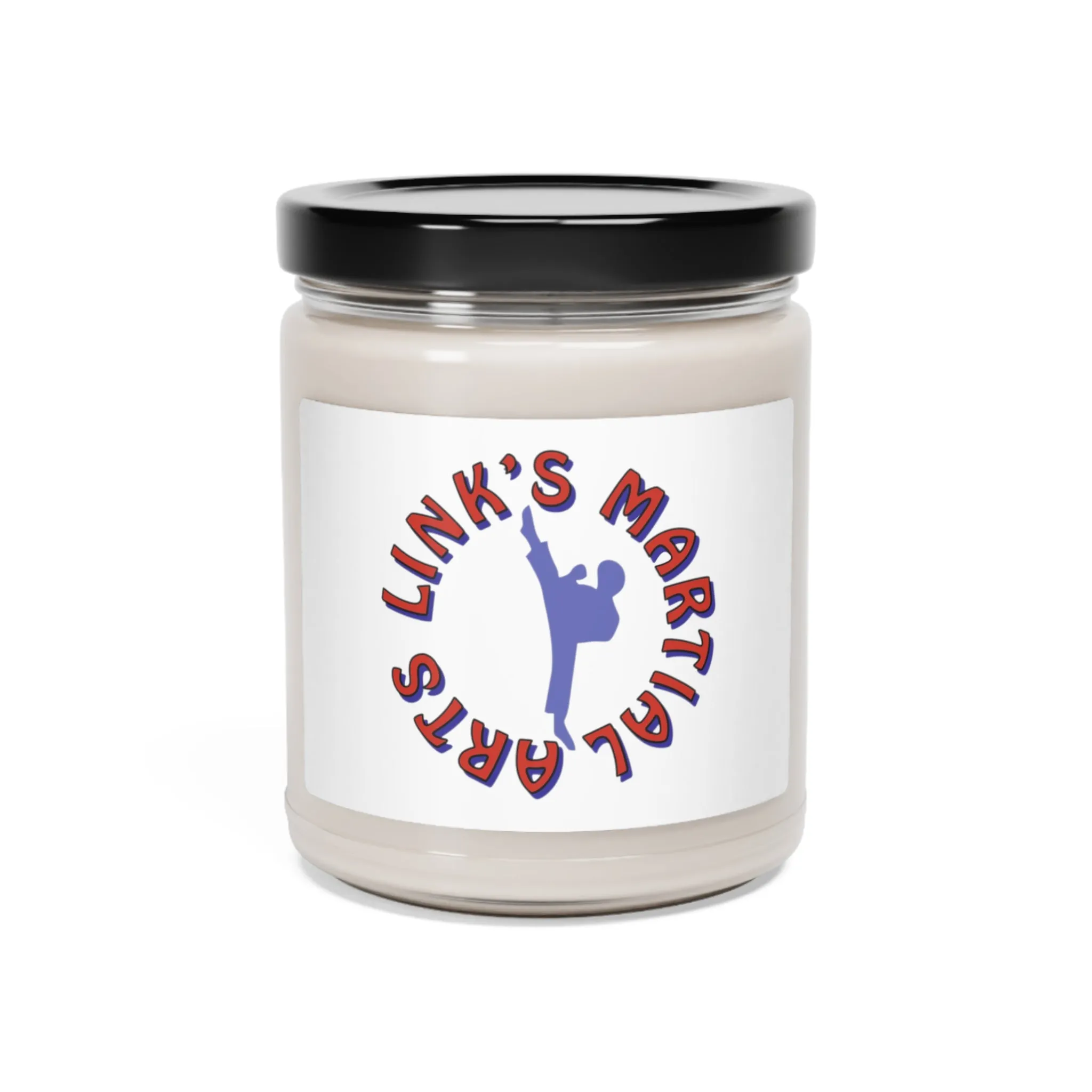 Link's Martial Arts Logo Scented Soy Candle, 9oz