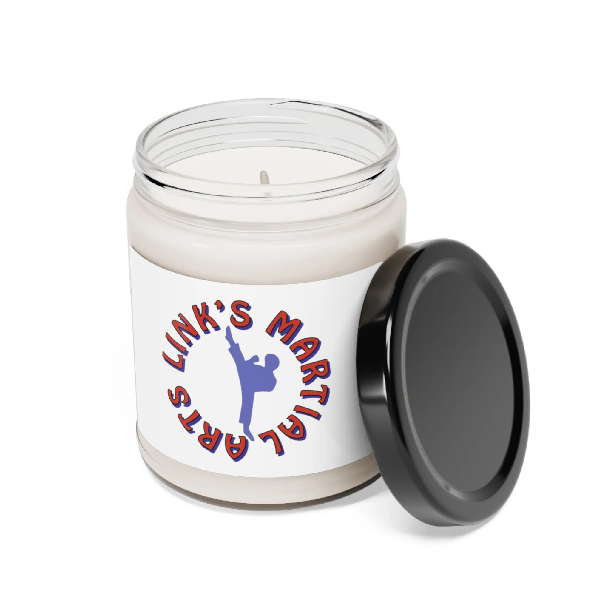 Link's Martial Arts Logo Scented Soy Candle, 9oz