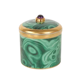 Malachite Candle