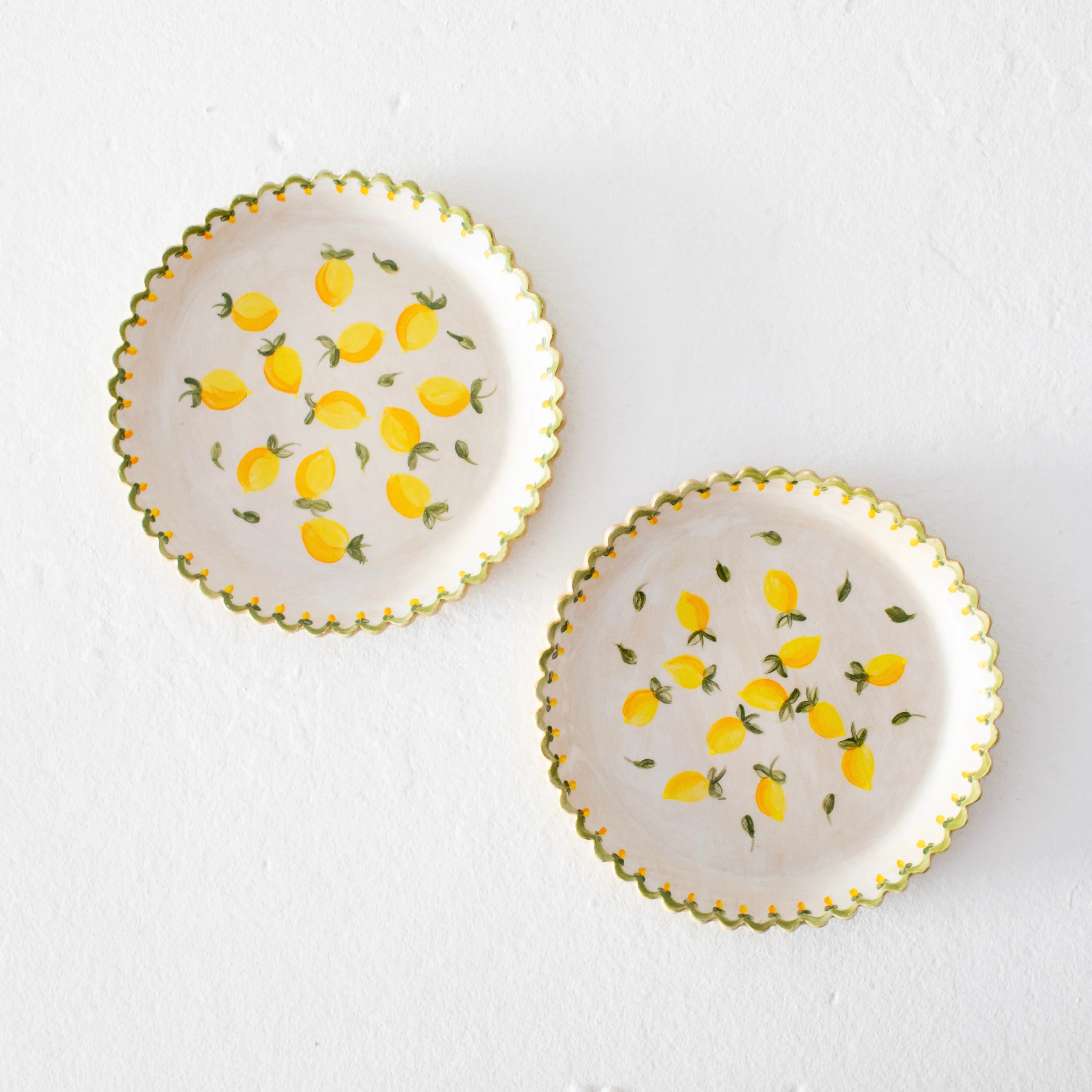 Mary Aldrich Lemon Plate