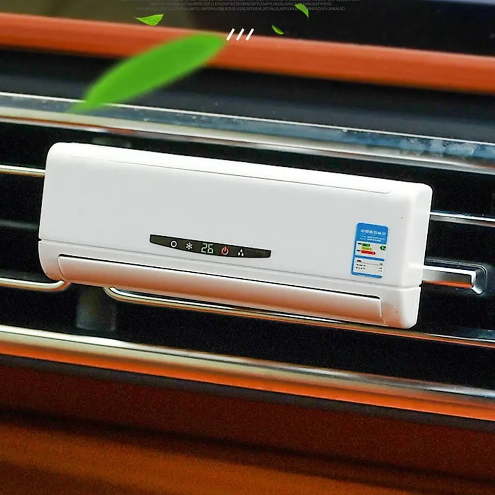 Mini Solar Air Conditioner For Car (Air-Freshener)