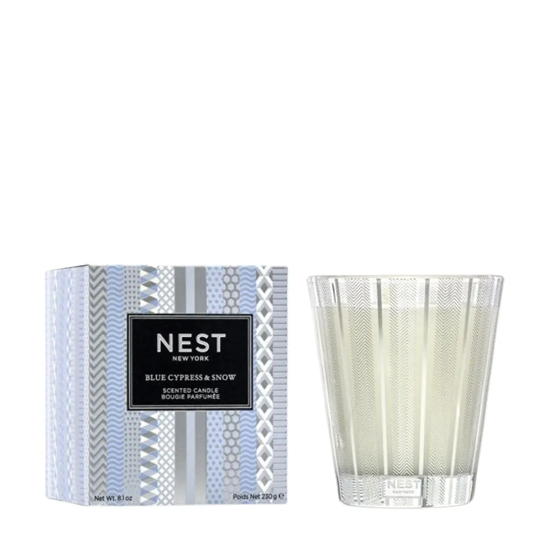 Nest 8.1oz Blue Cypress & Snow Candle