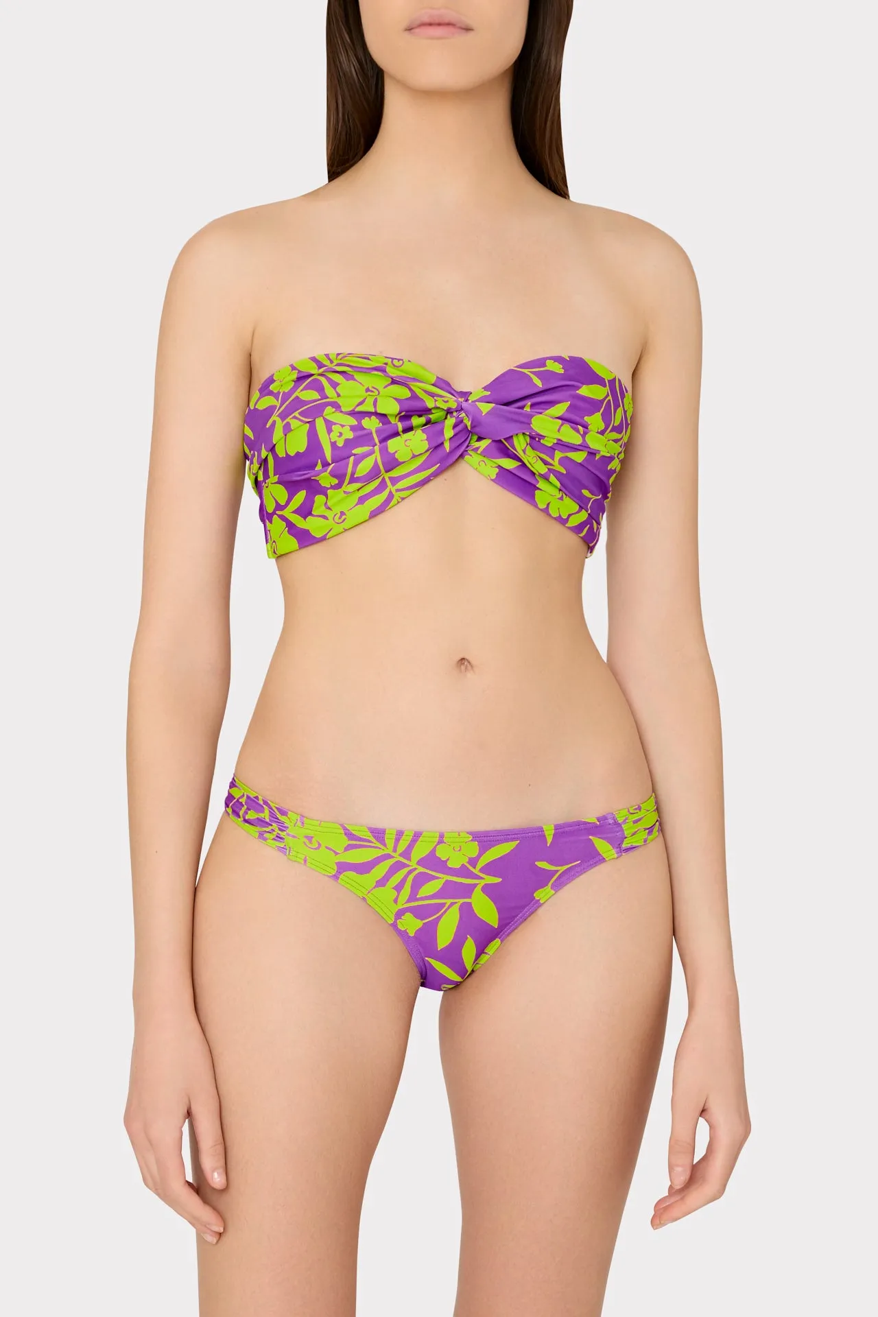 Olivia Marigold Aroma Draped Bandeau Top