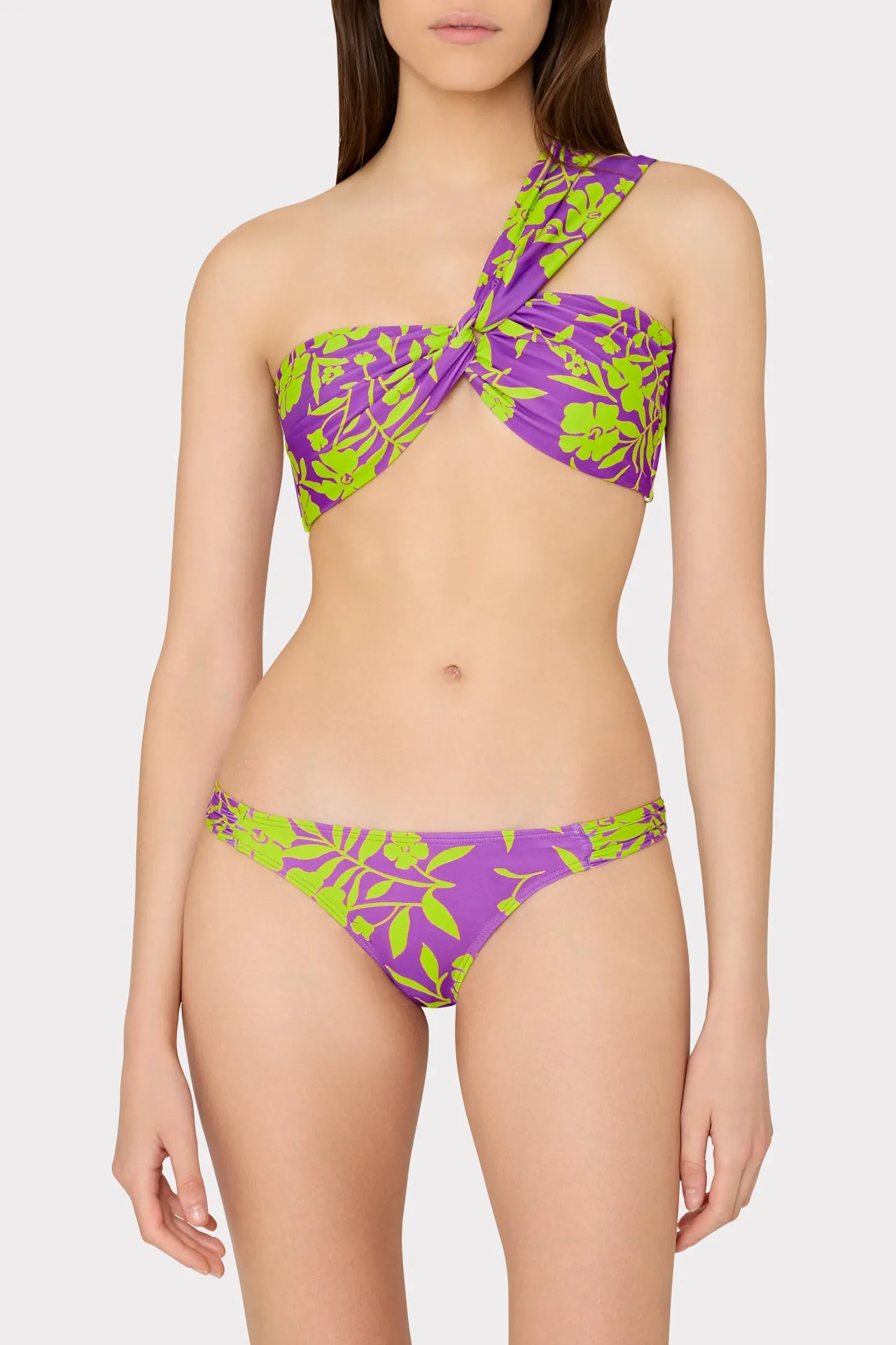 Olivia Marigold Aroma Draped Bandeau Top