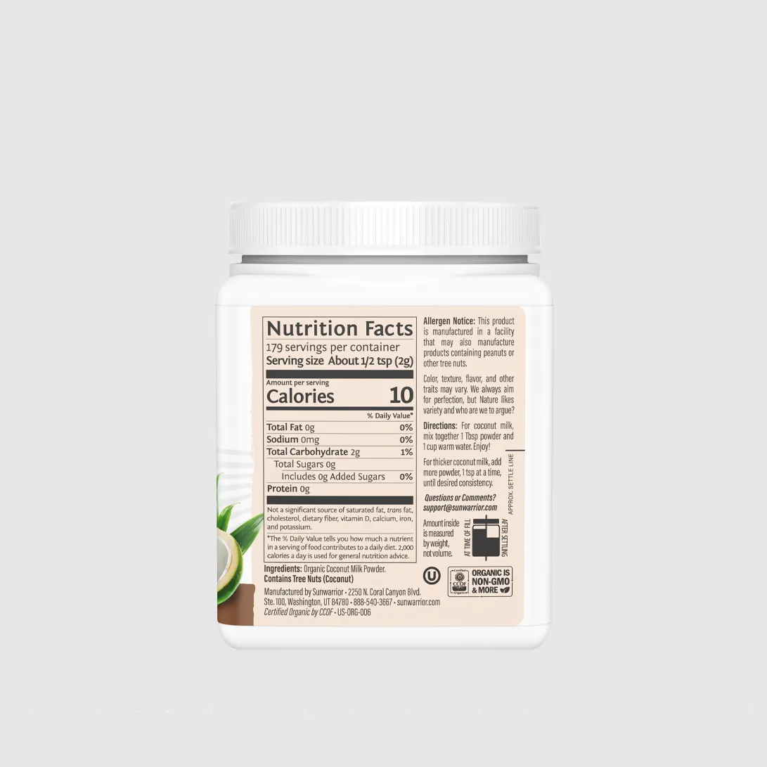 Organic Coconut Milk Powder