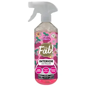 O'So Fab Interior Detailer Cleaning Spray Black Cherry 16.9FL OZ