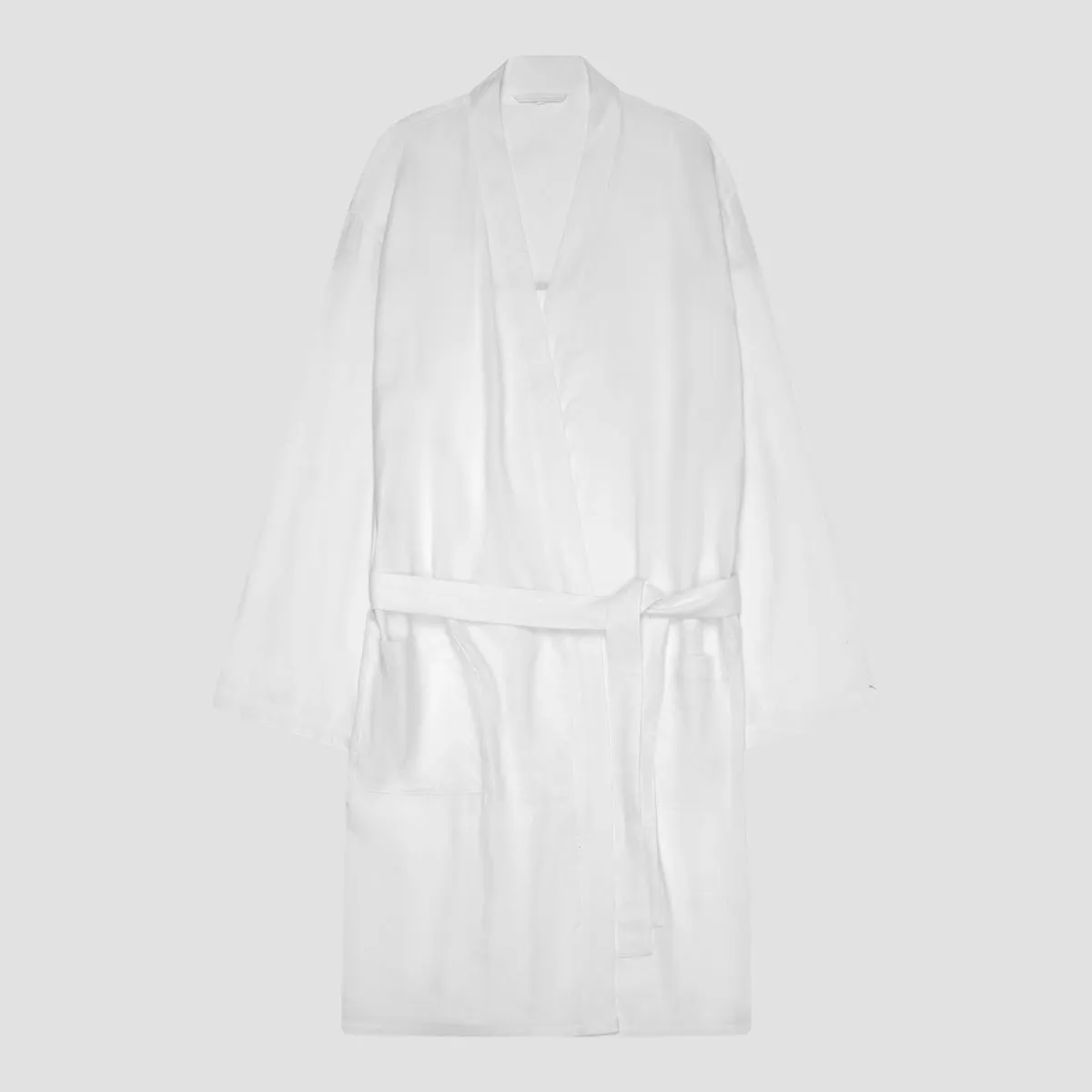 Pearl Linen Robe