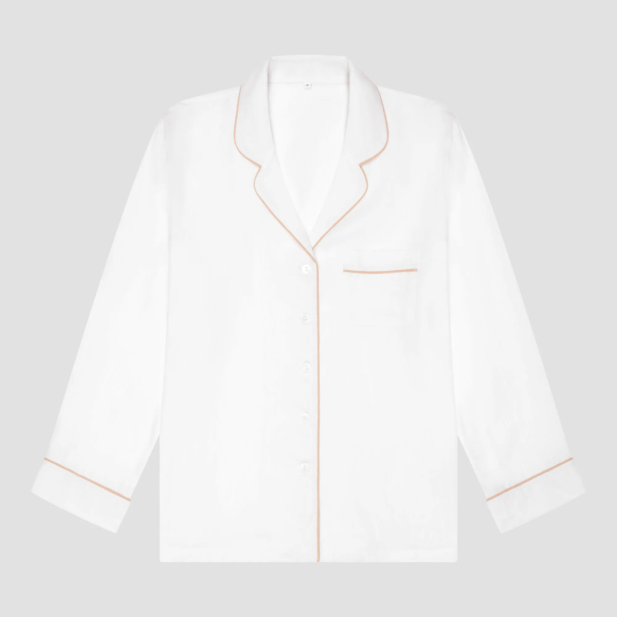 Pearl Linen Women's Pyjama Shirt