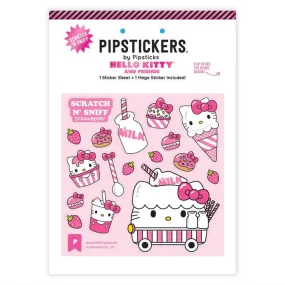 Pipsticks   Hello Kitty Milk Cart Scratch 'n Sniff Stickers