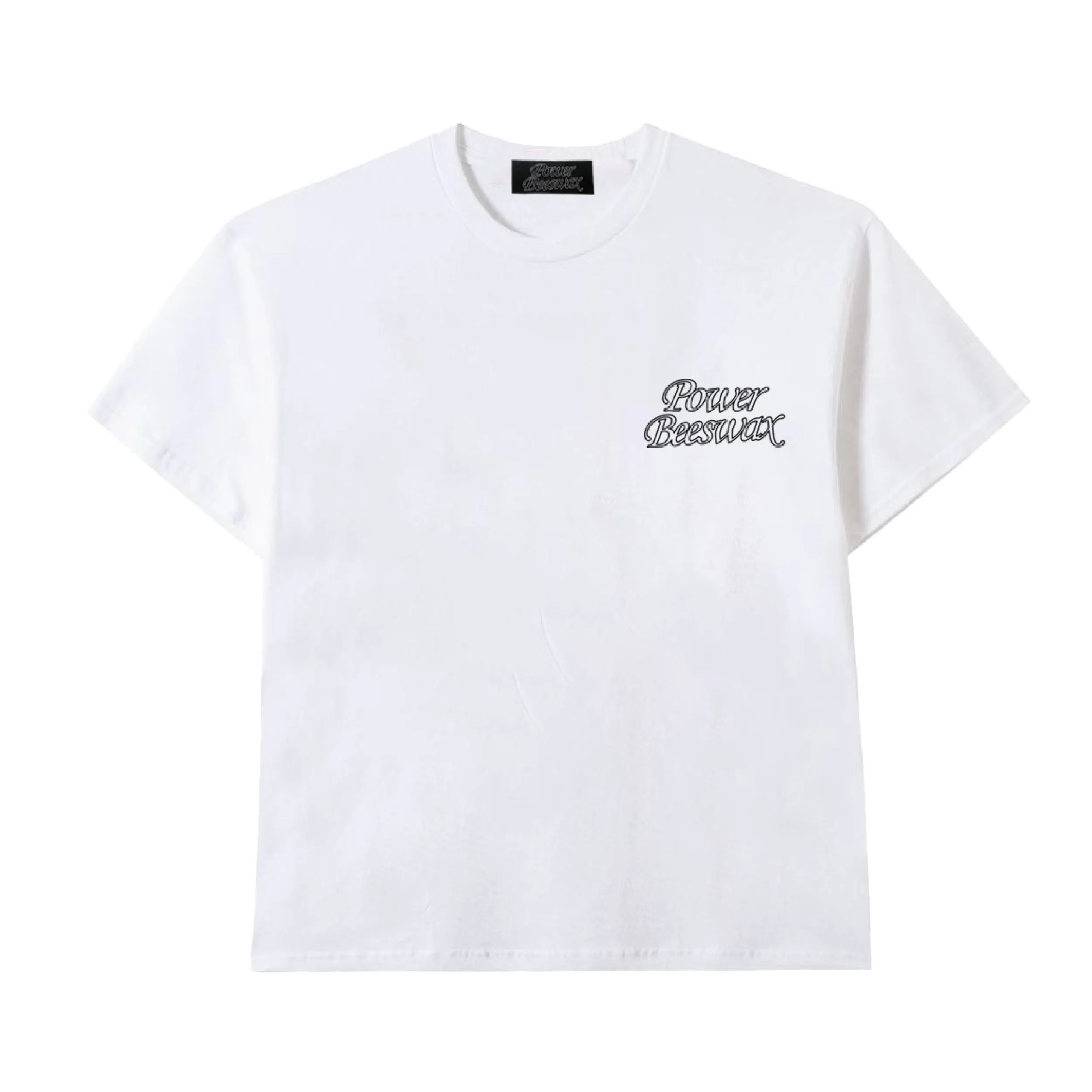 Power Beeswax Core Logo - White