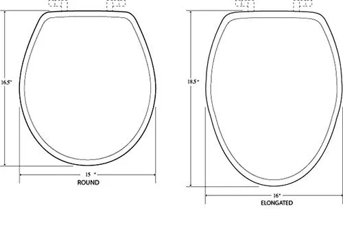 "Distant Thunder" Bison Oak Toilet Seat