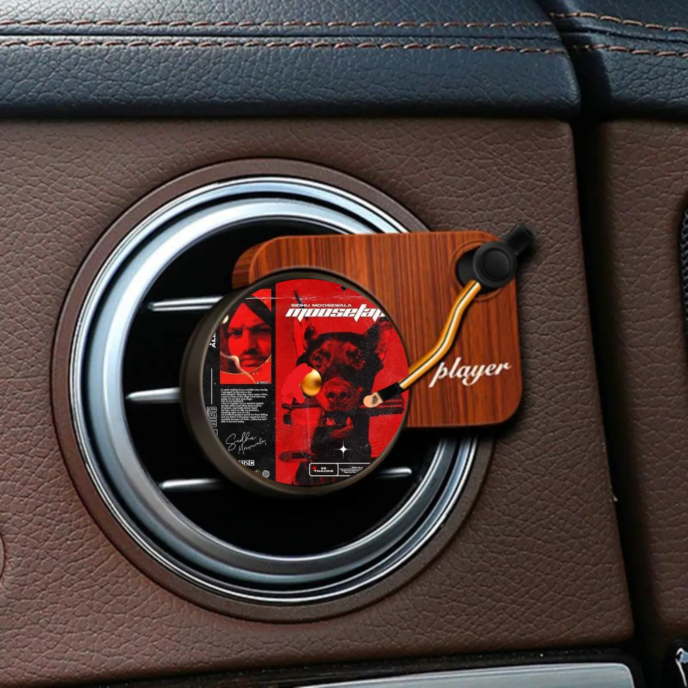 Record Player Car Air Freshener